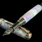 Mystic Opal| Black Titanium Fountain Pen | Handcrafted by Highlander
