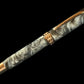 Smoky Quartz | Red Gold Fountain Pen | Elegant Writing Gift
