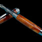 Exotic Thuya Burl Wood Highlander Black Titanium Fountain Pen, Artisan Handcrafted Writing Instrument. Converter, Ink, Sleeve & Box Included (ML-FP-0926-01) - HighlanderPen