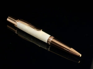 Pearly Opal | Red Gold Ballpoint Pen