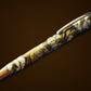 Handcrafted “Geode” | Black Titanium Fountain Pen by Highlander. Perfect for the Writing Enthusiast