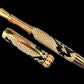 Authentic Reticulated Python Red Gold Fountain Pen 0226