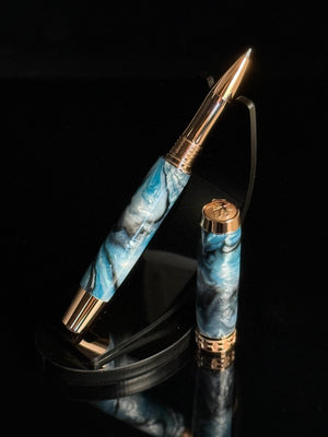 “North Atlantic” Red Gold Rollerball Pen