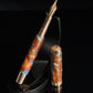 Dragon Skin – Red Gold Fountain Pen | Handmade by Highlander