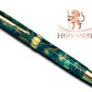 Timeless “British Racing Green” Handcrafted Gold Rollerball Pen, One of a Kind, Handmade in Colorado. Ink, Velvet Sleeve, & Pen Box Included - HighlanderPen