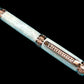 Highlander Edinburgh “Pearly Opal” Rose Gold Fountain Pen, One of a Kind, Handcrafted in CO. Ink, Converter, Pen Sleeve, & Box Included. - HighlanderPen