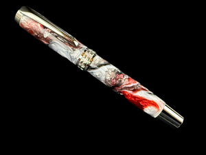 Black Titanium “Ares” Highlander Custom Rollerball Pen