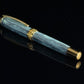 Tidal Frost | Gold Highlander Rollerball Pen