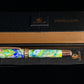 Elegant “Isle Of Mist” Red Gold Rollerball Pen - “A breeze from the sea. A swirl of myth. A pen for dreamers.”