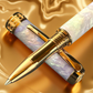 Amethyst Opal | Red Gold Rollerball | Handcrafted Luxury by Highlander