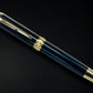 Exotic Gaboon Ebony Wood Gold Fountain Pen, Artisan Handcrafted Writing Instrument. Simple to Use. Handmade Custom in CO, One of a Kind. - HighlanderPen