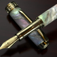 Mystic Opal 2 | Black Titanium Fountain Pen | Handcrafted by Highlander