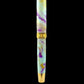 Gold “Purple Jade” Handmade Rollerball Pen, One of a Kind, Handcrafted in CO. Ink, Velvet Sleeve, and Pen Box Included, By Highlander Pen. [ML-RB-1201-06]