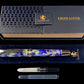 Black Titanium Elegant Handmade Fountain Pen, One of a Kind Handcrafted in CO. Ink, Converter, Box & Sleeve Included. By Highlander Pen. [ML-FP-1209-02]