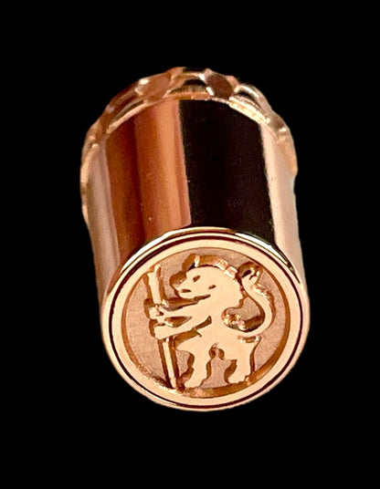 Thuya Burl Wood | Glasgow Red Gold Ballpoint Pen | Highlander Rare Wood Pen Collection