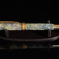 Highlander “Galactic Sea” | Gold Rollerball Pen | One-of-a-Kind Handmade Luxury Gift