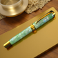 Emerald Opal | Gold Rollerball Pen by Highlander - A Lasting Gift
