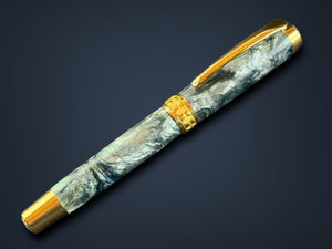 Highlander “Atlas"  | Gold Handcrafted Fountain Pen - Memorable Gift