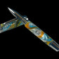 Black Titanium “Beachside” Handmade Rollerball Pen. One of a Kind. Handcrafted in CO. Ink, Box & Sleeve Included, by Highlander Pen. [ML-RB-1212-01]