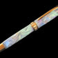 Mystic Opal | Red Gold Fountain Pen | Elegant Writing Gift