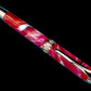 Highlander~Rose Gold Handmade Fountain Pen, One of a Kind Writing Instrument, Handcrafted in CO. Ink, Converter, Pen Sleeve & Box Included. (ML-FP-0925-02) - HighlanderPen