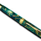 Timeless “British Racing Green” Handcrafted Gold Rollerball Pen, One of a Kind, Handmade in Colorado. Ink, Velvet Sleeve, & Pen Box Included - HighlanderPen