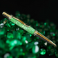 Emerald Opal | Polished Chrome Glasgow Ballpoint Pen | A Luxurious Gift
