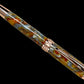 Striking “Molten Metals” Rose Gold Acrylic Rollerball Pen, Artisan Handcrafted Writing Instrument. Handmade Custom in CO USA. One of a Kind. - HighlanderPen