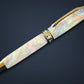 Handcrafted “Mystic Opal” | Black Titanium Fountain Pen by Highlander. Perfect for the Writing Enthusiast