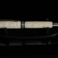 Pearly Opal | Black Titanium Fountain Pen | Handcrafted by Highlander