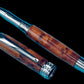 Exotic Thuya Burl Wood Black Titanium Rollerball Pen, Handcrafted in CO. Ink, Sleeve, & Box Included (ML-RB-0927-01) - HighlanderPen