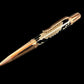 Authentic Reticulated Python Red Gold Ballpoint Pen 0303-01