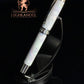 Black Opal | Black Titanium Fountain Pen | Handcrafted by Highlander