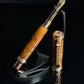 Exotic Thuya Burl Wood Red Gold Fountain Pen | Handcrafted In Colorado