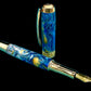 Highlander~Handmade Luxury Gold Fountain Pen, One of a Kind Writing Instrument, Handcrafted in CO. Ink, Converter, Sleeve, & Box Included. (ML-FP-0925-01) - HighlanderPen