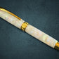 Highlander Black Opal | Handcrafted Gold Fountain Pen - Write Your Own Story