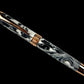 Timeless “Imperial Black” Rose Gold Acrylic Rollerball Pen, Artisan Handcrafted Writing Instrument. One of a Kind, with Box, Sleeve, & Ink.