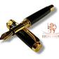 Exotic Gaboon Ebony Wood Gold Fountain Pen [ML-FP-0930-01]