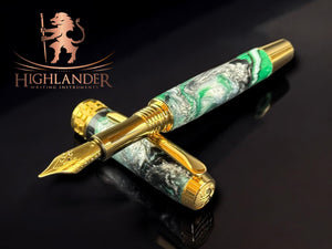 “Artemis" Gold Fountain Pen - Father’s Day Gift