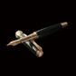 Highlander “Signature Black Onyx” | Red Gold Fountain Pen