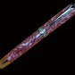 Crimson Tartan Black Titanium Rollerball Pen