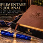 Crimson Tartan Black Titanium Rollerball Pen