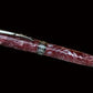 Crimson Tartan Black Titanium Rollerball Pen