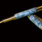 Mystic Opal Gold Fountain Pen | Handmade Luxury Pen | Schmidt #6 Nib | Made in Colorado | Highlander