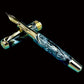 “Black & Gold Swirl” | Gold Fountain Pen | Highlander Collection
