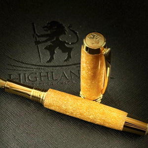 “Apollo”| Gold Fountain Pen | Highlander Collection