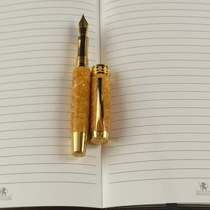 “Apollo”| Gold Fountain Pen | Highlander Collection