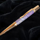 “Amethyst Opal”  | Red Gold Ballpoint Pen | Handmade in Colorado