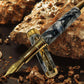 Argentite | Gold Fountain Pen | Luxury Writing Instrument by Highlander