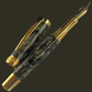 Highlander “Nightwatch” | Gold Fountain Pen